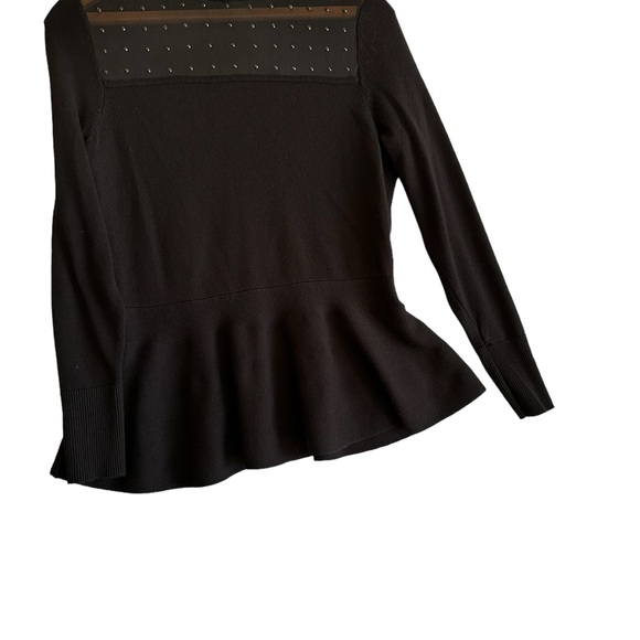 THALÍA SODI WOMENS SWEATER LONG SLEEVE WITH RHINESTONES SZ MEDIUM - Picture 8 of 10